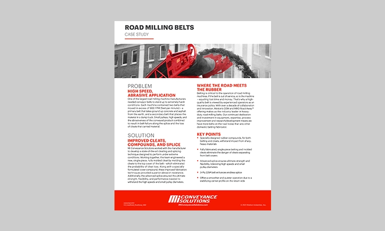 Road-Away Road Milling Belts Case Study thumbnail
