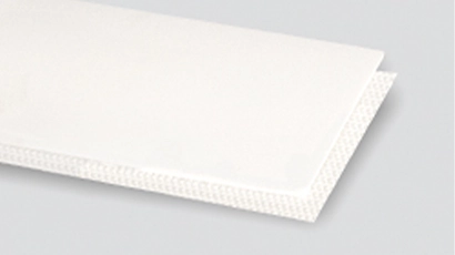 Motion Conveyance Solutions product, #3859: 2-Ply 75# Polyester Monofilament White Urethane Cover x Bare Antistatic