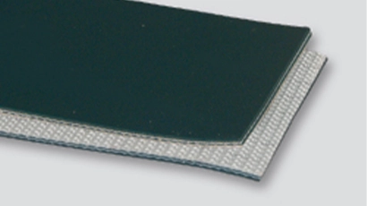 Motion Conveyance Solutions product, #4138: 2-Ply 100# polyester monofilament green PVC cover x bare antistatic