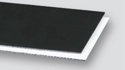 Motion Conveyance Solutions product, #4141: 2-Ply 90# polyester black PVC matte