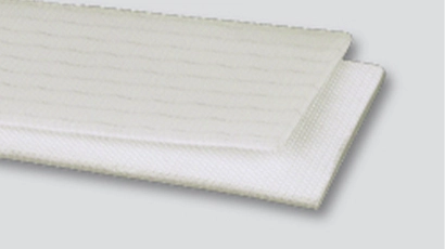Motion Conveyance Solutions product, #4152: 2-Ply 100# Polyester Monofilament Clear Urethane Cover x Bare Antistatic